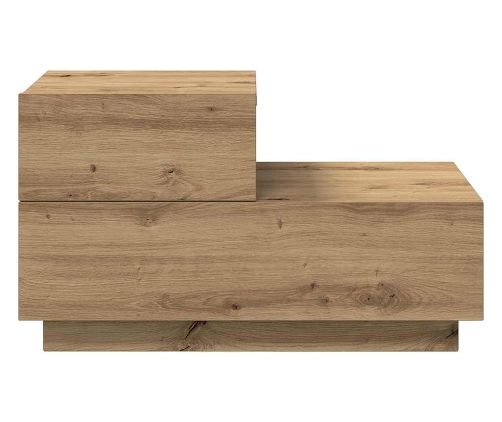 Artisan Oak Noćni Ormarić 70 X 36 X 40.5 Cm Kompozitno Drvo - 6