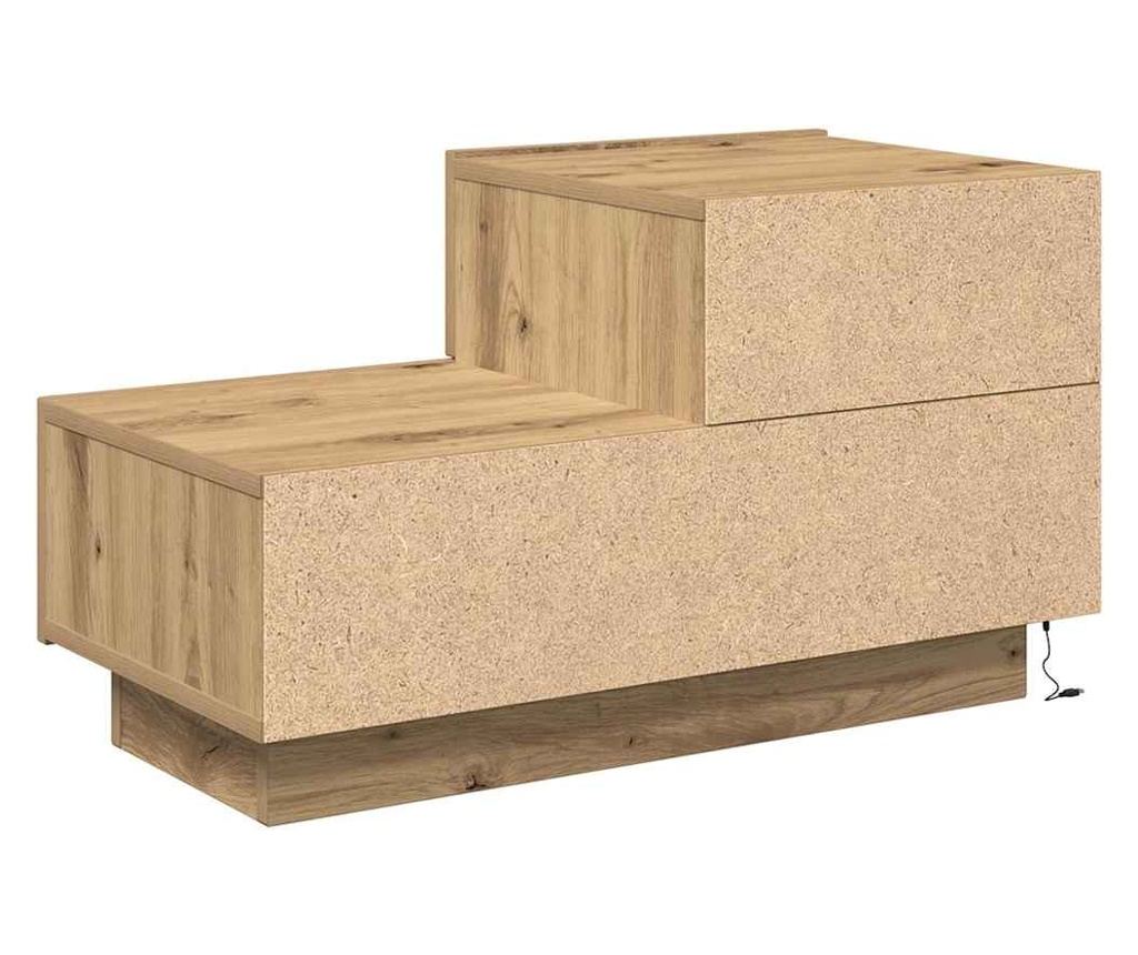 Artisan Oak Noćni Ormarić 70 X 36 X 40.5 Cm Kompozitno Drvo - 8