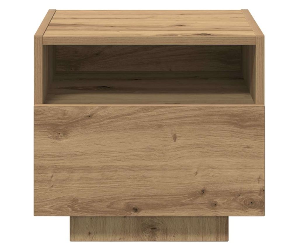 Noćni ormarić Artisan Oak, 40 x 39 x 37 cm, kompozitno drvo - 6