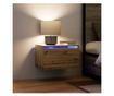 Plutajući noćni ormarić s ladicom, Artisan Oak, 50 x 36 x 30 cm thumbnail 4