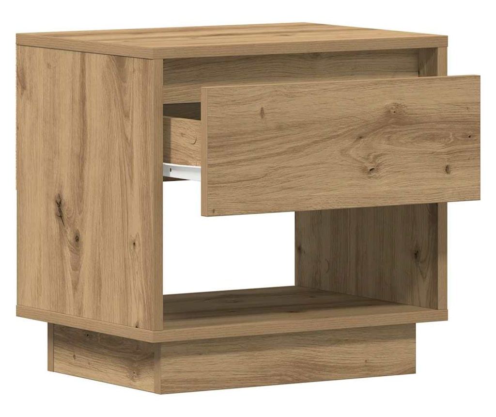 Artisan Oak noćni ormarić 45 X 34 X 44 cm kompozitno drvo - 5