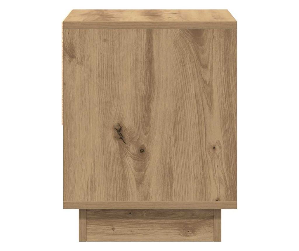 Artisan Oak noćni ormarić 45 X 34 X 44 cm kompozitno drvo - 7