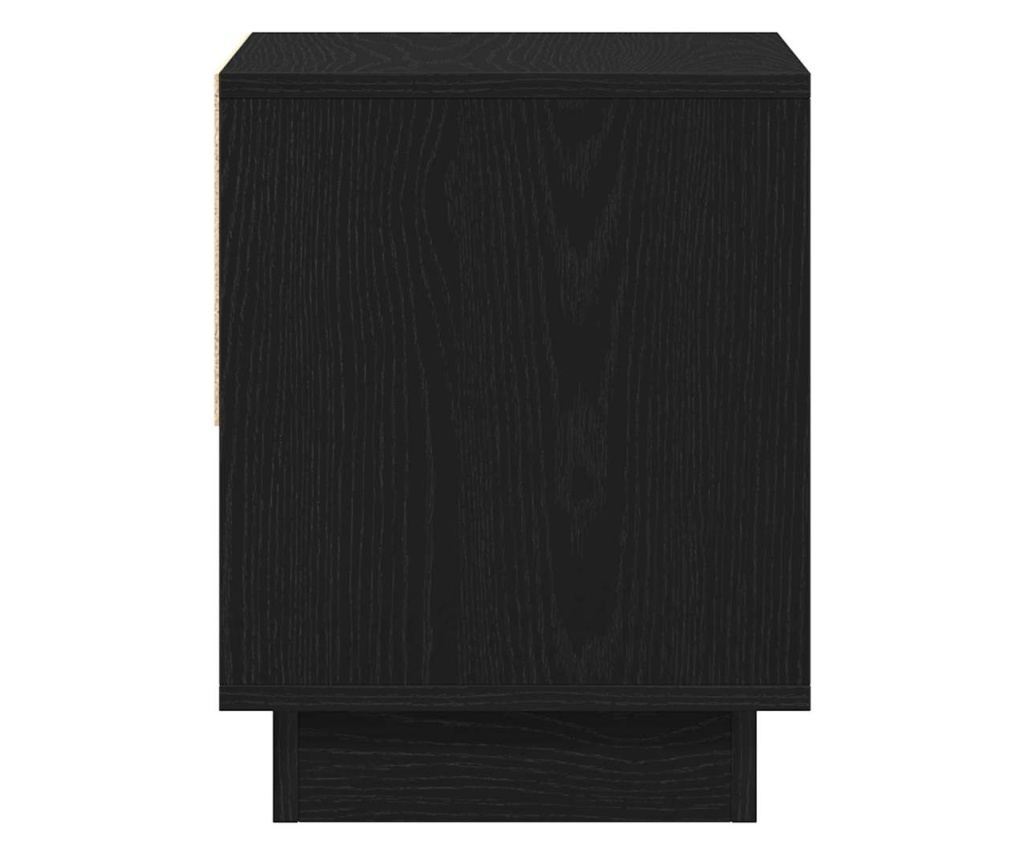 Crni ormarić s ladicom (45 x 34 x 44 cm) - Kompozitno drvo - 7