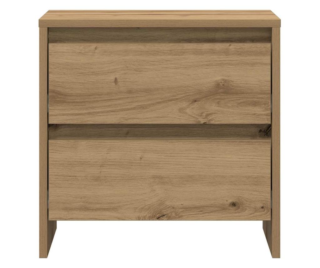 2 Komada Noćni Ormarić Artisan Hrast 45 X 34 X 44.5 Cm - 7