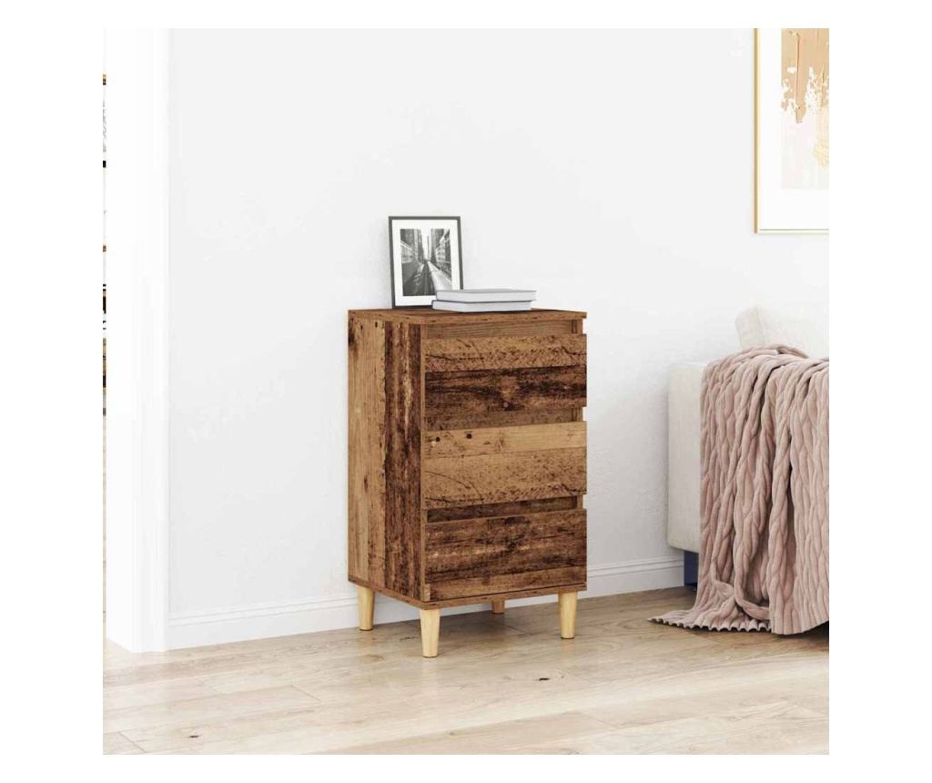 Noćni ormarić Old Wood 40 X 35 X 70 Cm Kompozitno drvo - 2