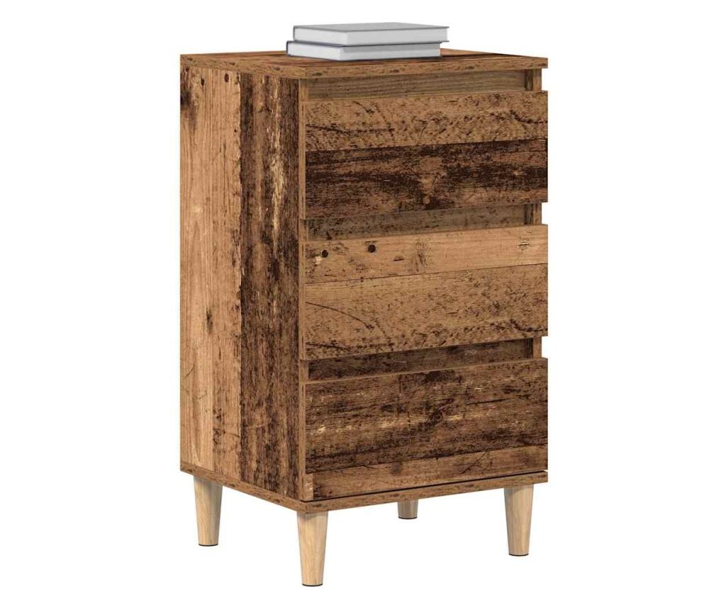 Noćni ormarić Old Wood 40 X 35 X 70 Cm Kompozitno drvo - 3