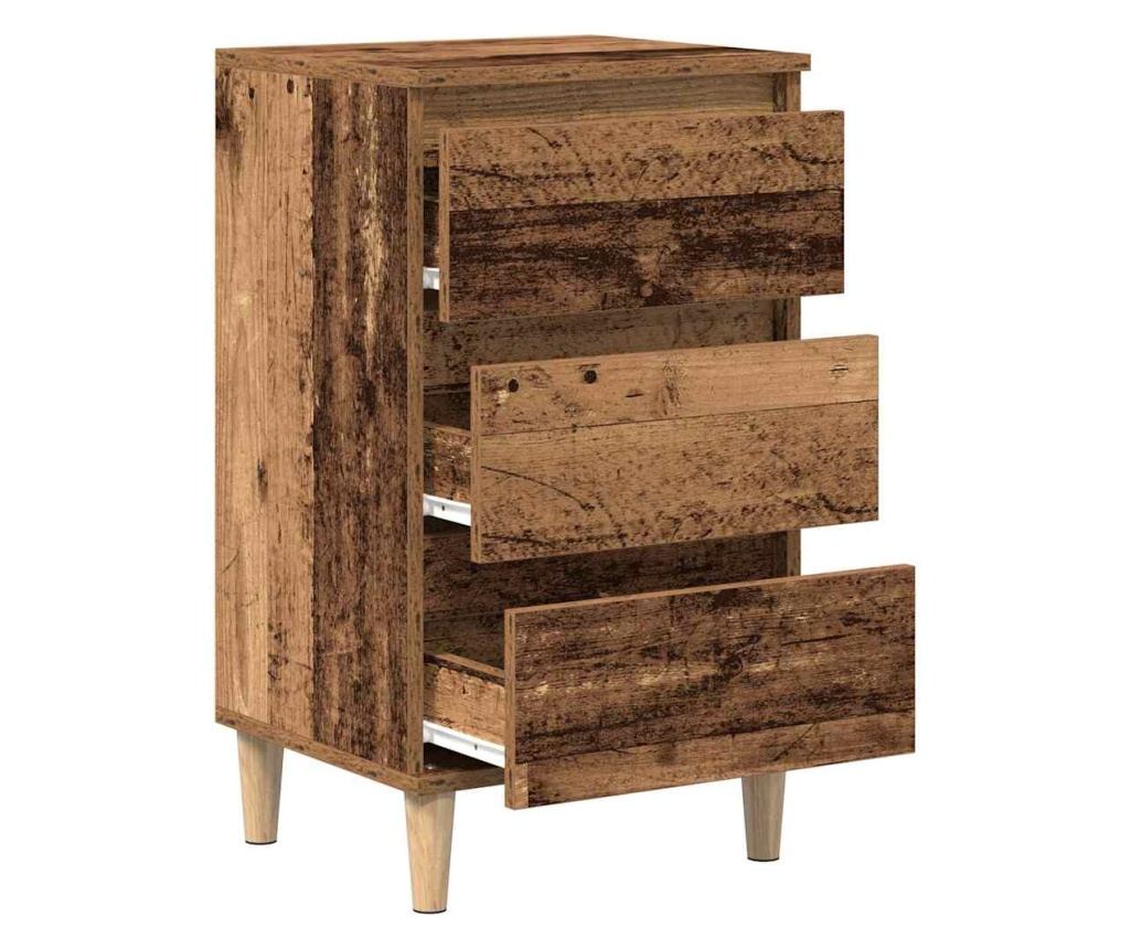 Noćni ormarić Old Wood 40 X 35 X 70 Cm Kompozitno drvo - 5