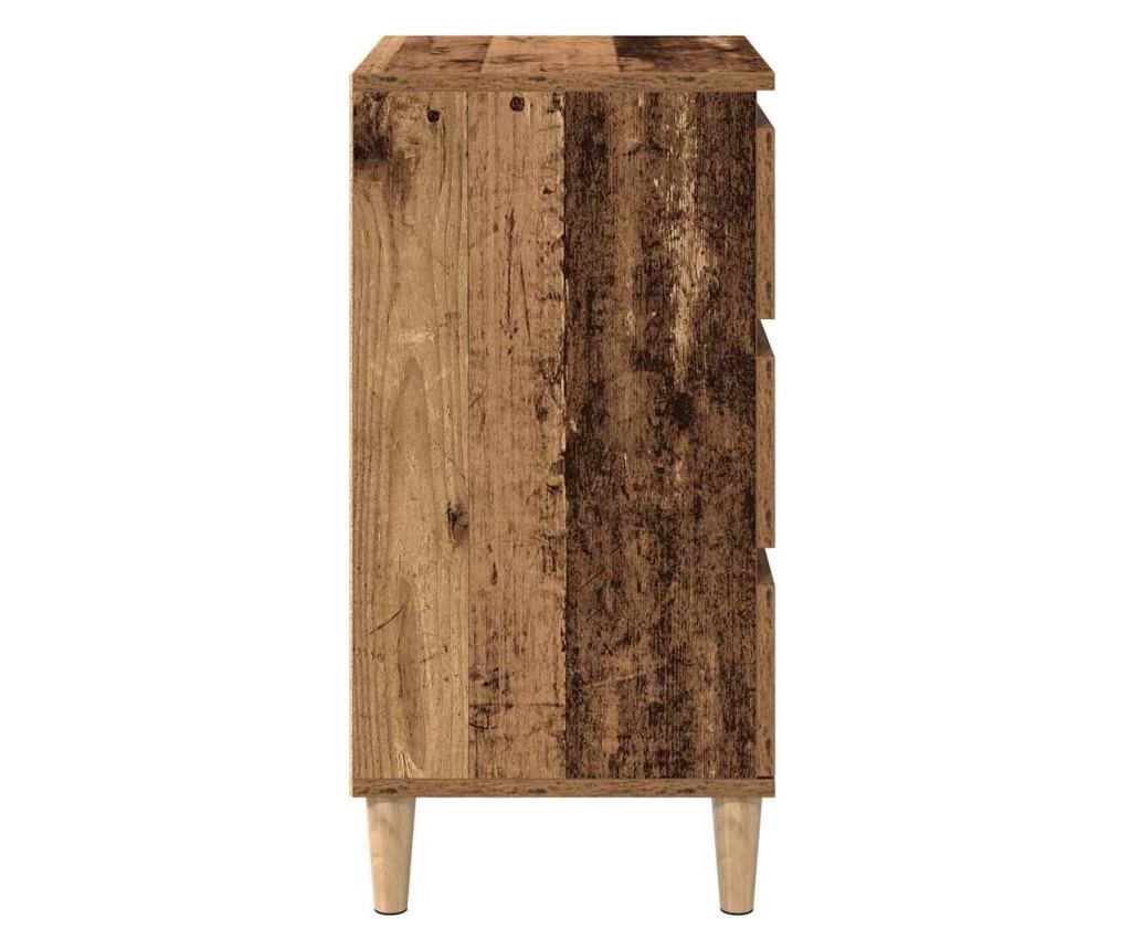Noćni ormarić Old Wood 40 X 35 X 70 Cm Kompozitno drvo - 7