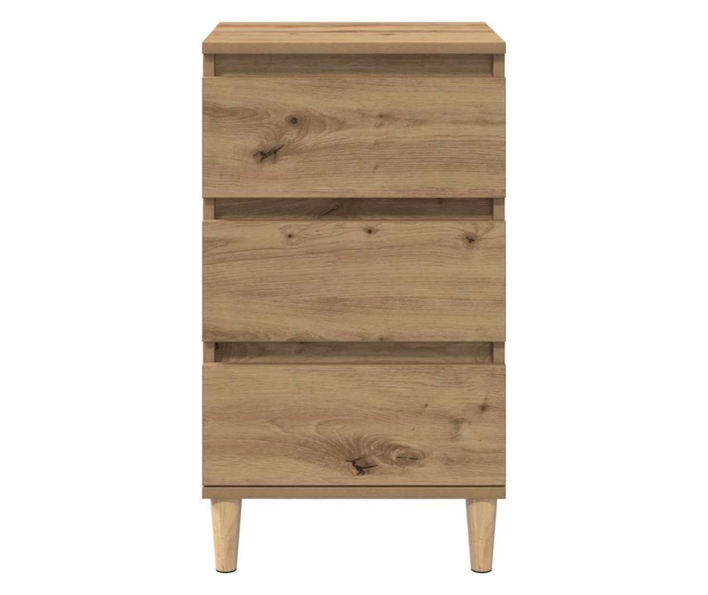 Artisan Oak Noćni Ormarić 40 X 35 X 70 Cm Kompozitno Drvo - 6