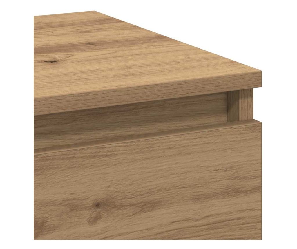 Artisan Oak Noćni Ormarić 40 X 35 X 70 Cm Kompozitno Drvo - 9