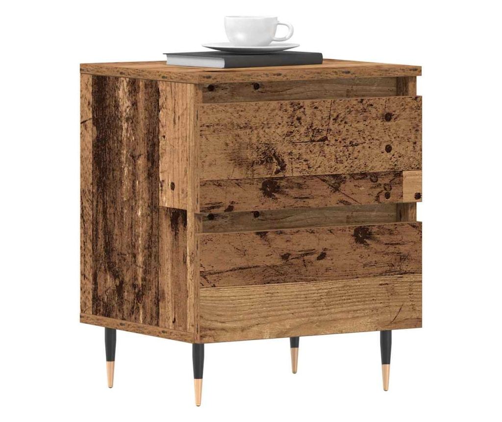 Noćni ormarić Old Wood 40 X 35 X 50 Cm Kompozitno drvo - 3