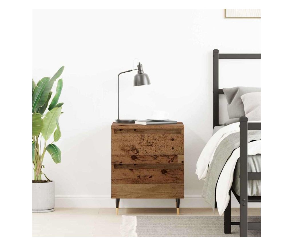 Noćni ormarić Old Wood 40 X 35 X 50 Cm Kompozitno drvo - 4