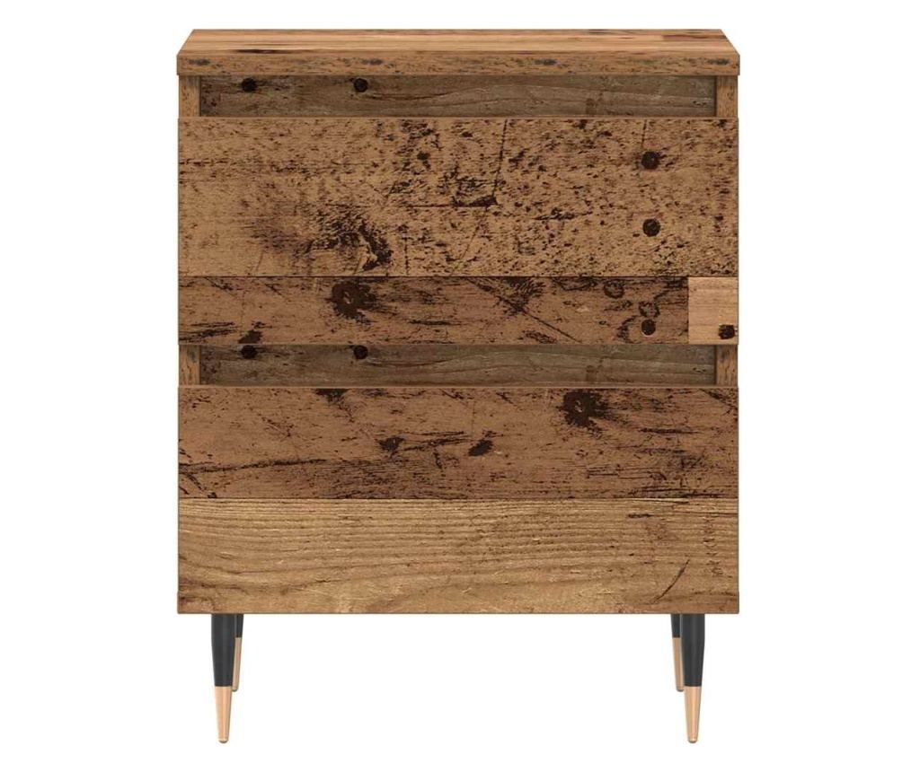Noćni ormarić Old Wood 40 X 35 X 50 Cm Kompozitno drvo - 6