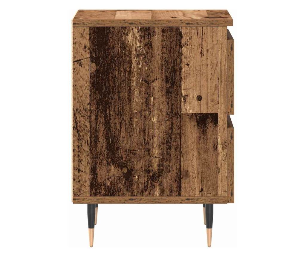 Noćni ormarić Old Wood 40 X 35 X 50 Cm Kompozitno drvo - 7