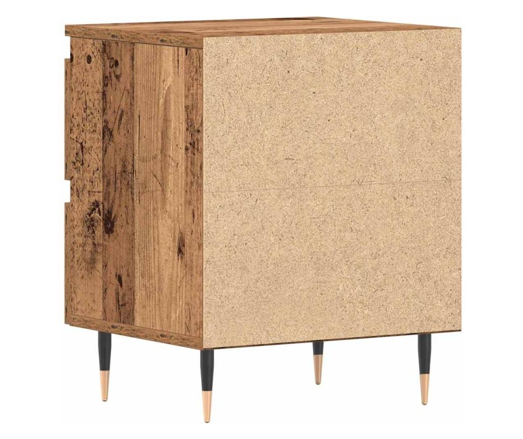 Noćni ormarić Old Wood 40 X 35 X 50 Cm Kompozitno drvo - 8