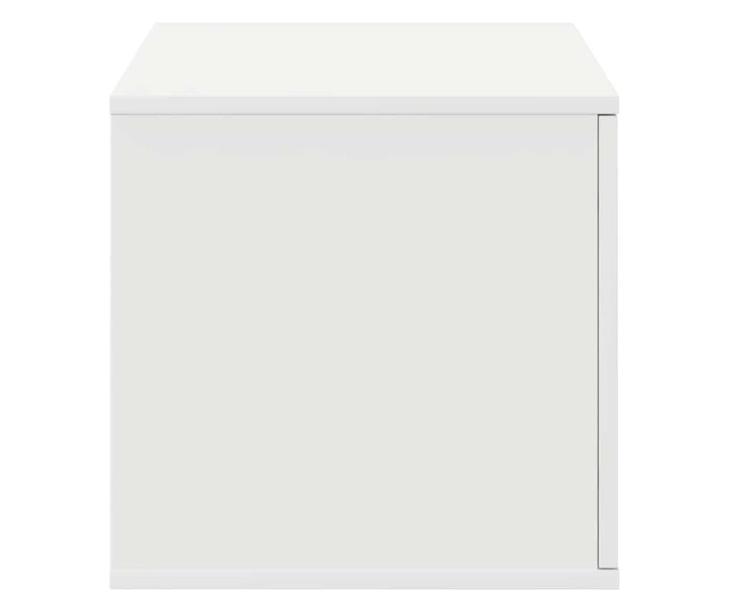 Bijeli ormarić za pohranu 127 x 41 x 40 cm Kompozitno drvo - 8