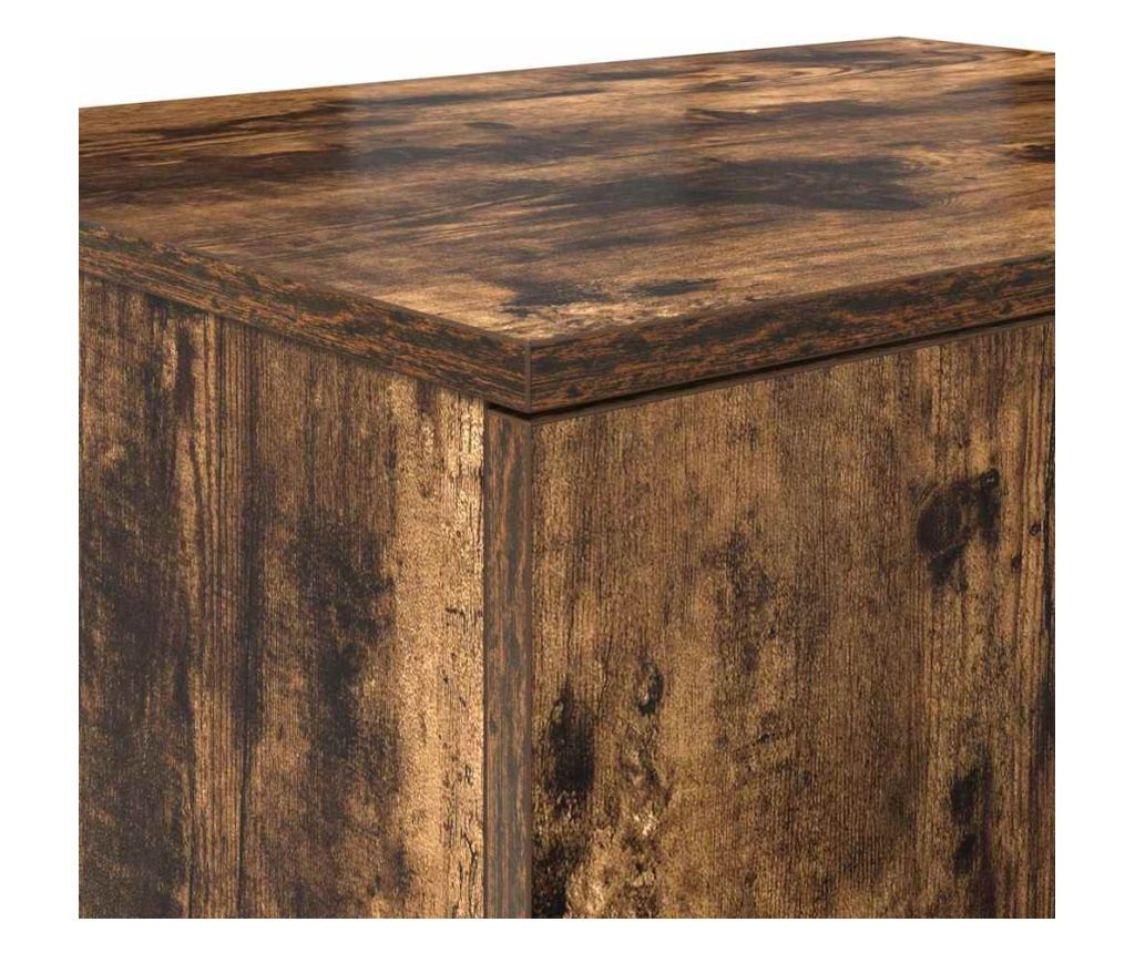 Ormarić za pohranu Smoked Oak, 118 x 41 x 40 cm - 10