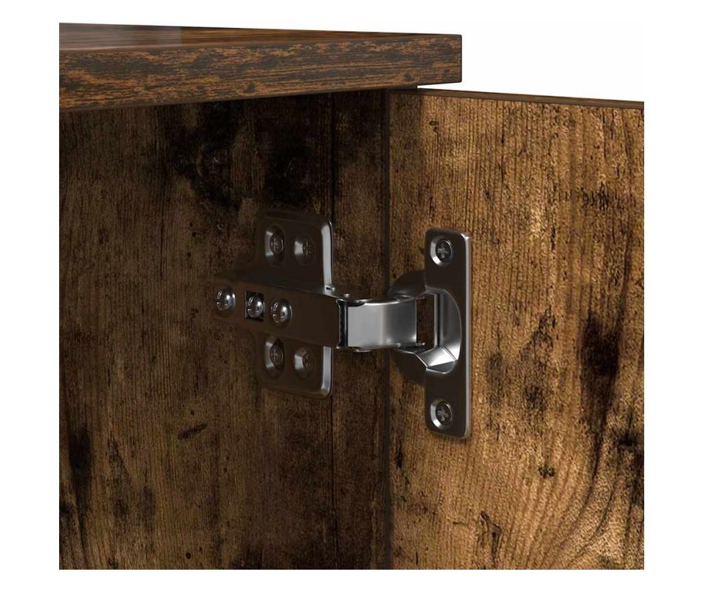 Ormarić za pohranu Smoked Oak, 118 x 41 x 40 cm - 12