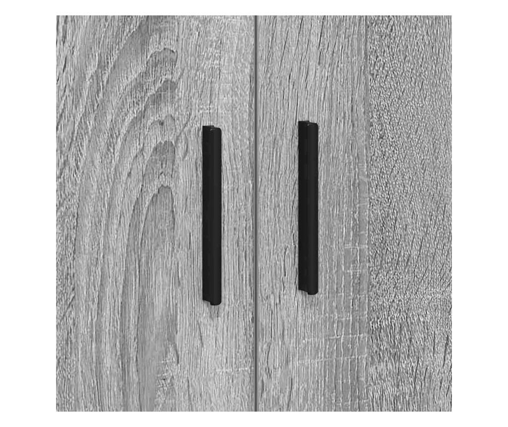 Sonoma sivi ormarić za pohranu 108 x 41 x 40 cm kompozitno drvo - 11