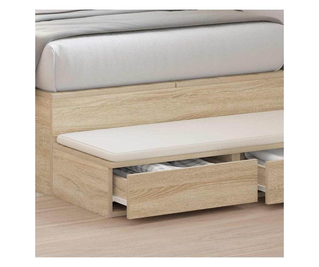 Ladica za krevet Sonoma Oak, 100 x 36,5 x 16,5 cm - 7