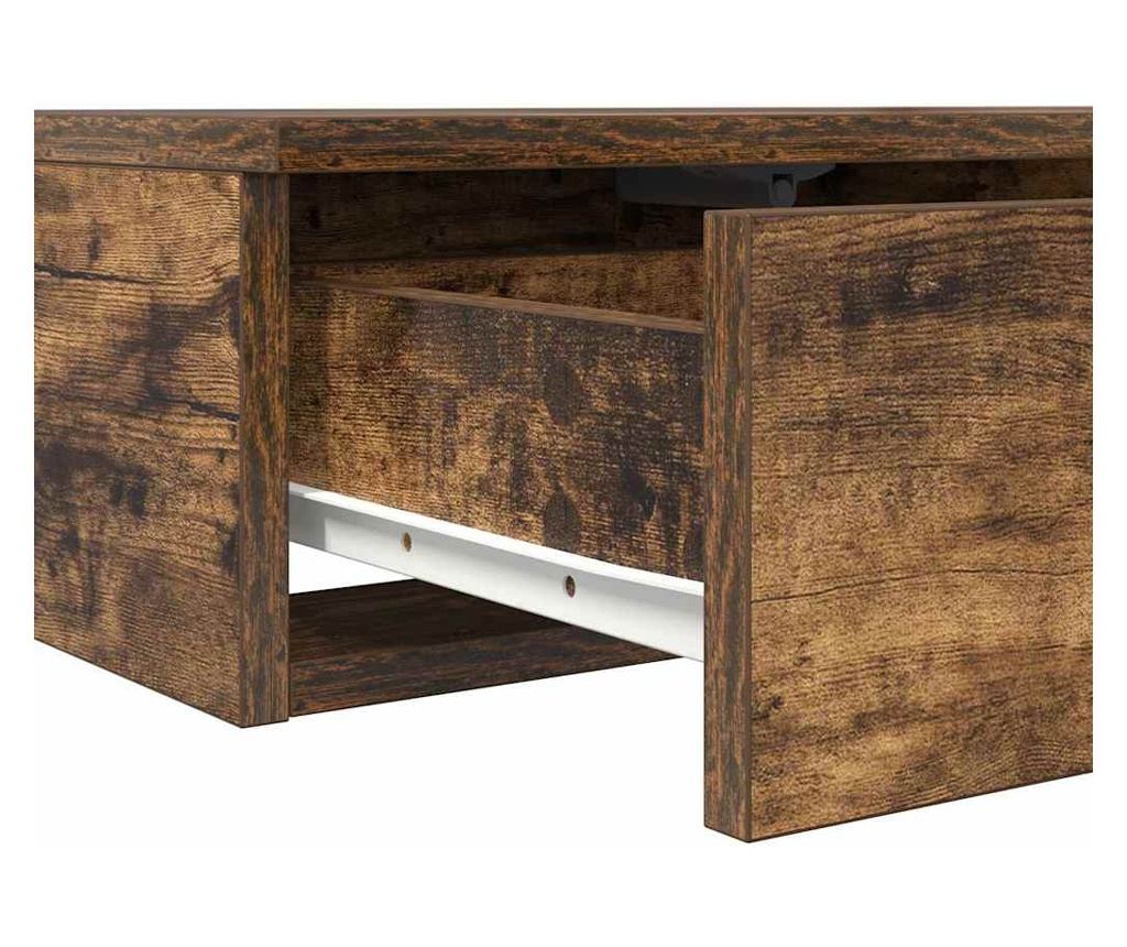 Ladica za krevet Smoked Oak 135 X 36.5 X 16.5 cm - 9