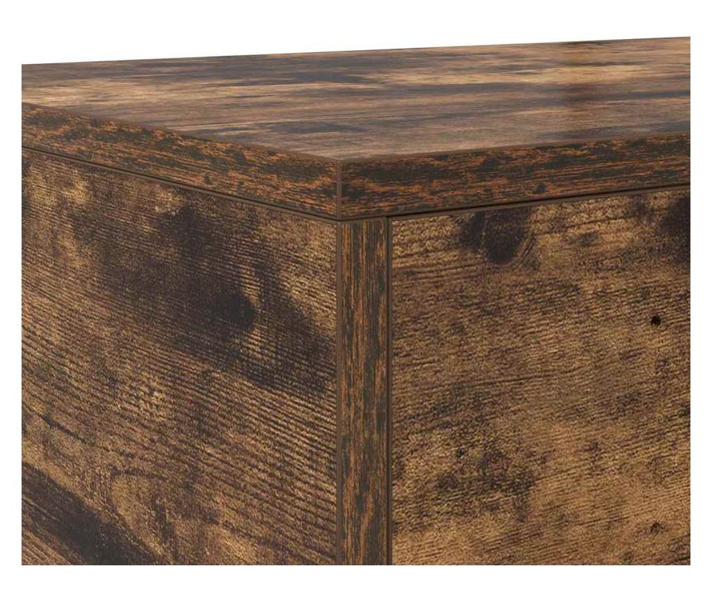Ladica za krevet Smoked Oak 135 X 36.5 X 16.5 cm - 10