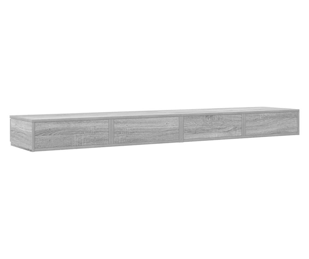 Ladica za krevet Sonoma siva 200 x 36,5 x 16,5 cm - 13