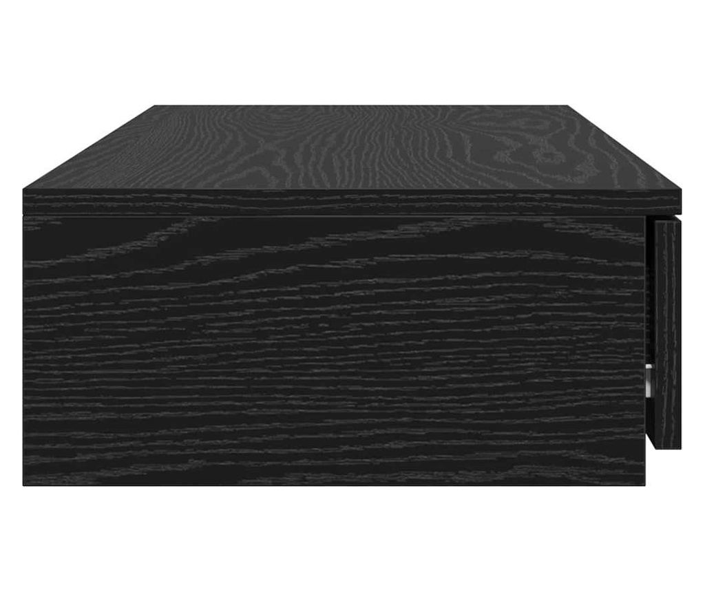 Ladica za krevet crni hrast 80 x 36,5 x 16,5 cm - 7