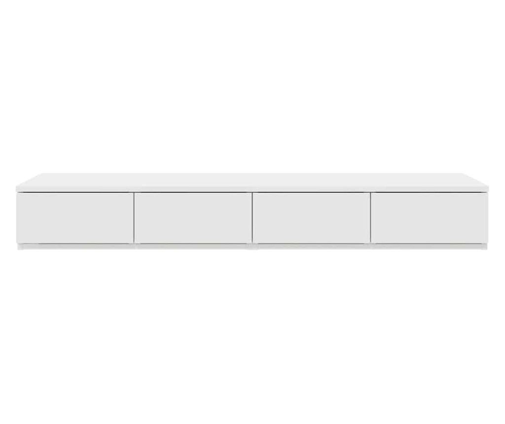 Ladica za krevet Bijela 120 x 36,5 x 16,5 cm Kompozitno drvo - 6