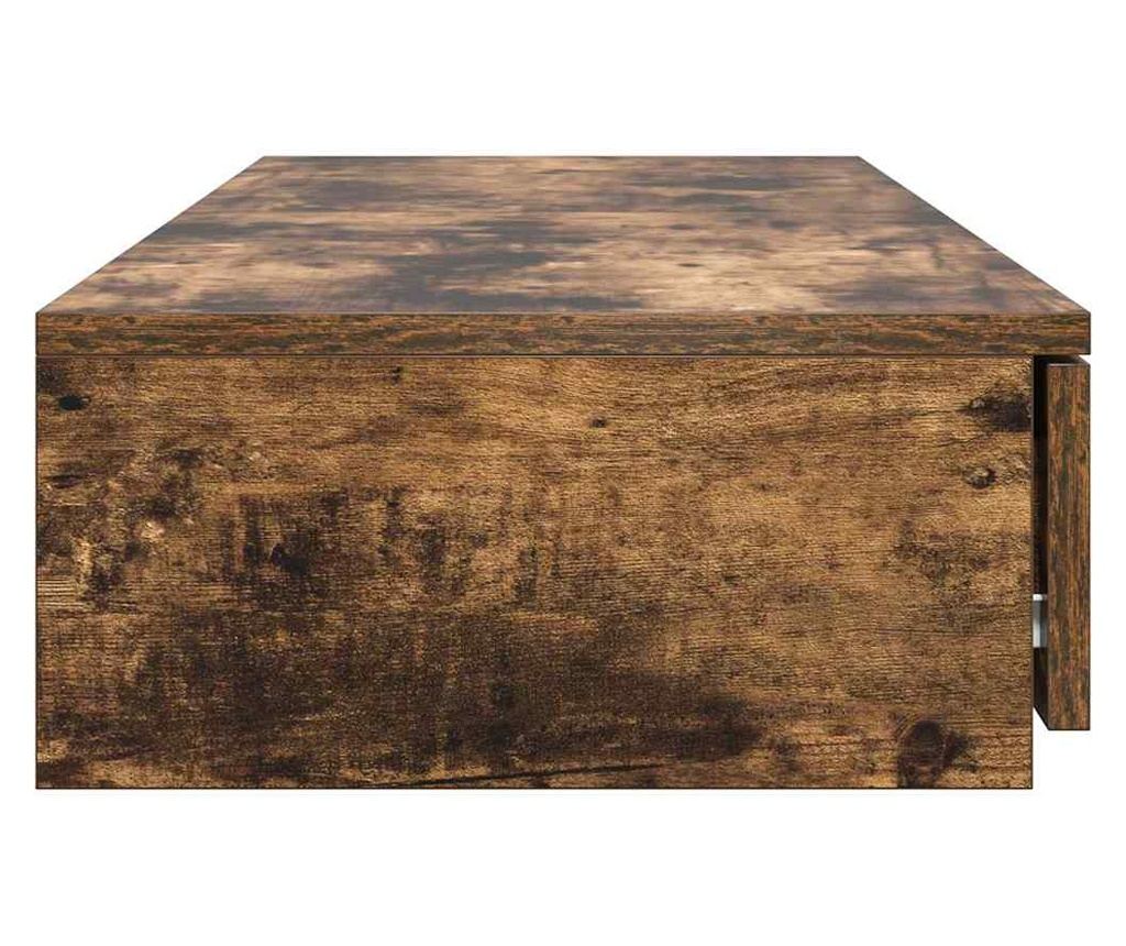 Noćni ormarić s ladicom Smoked Oak 120 X 36.5 X 16.5 cm - 13