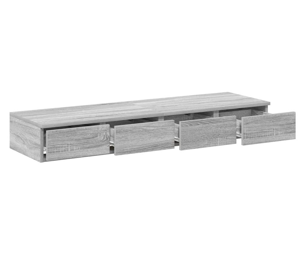 Ladica za krevet Sonoma Grey 120 x 36,5 x 16,5 cm - 5