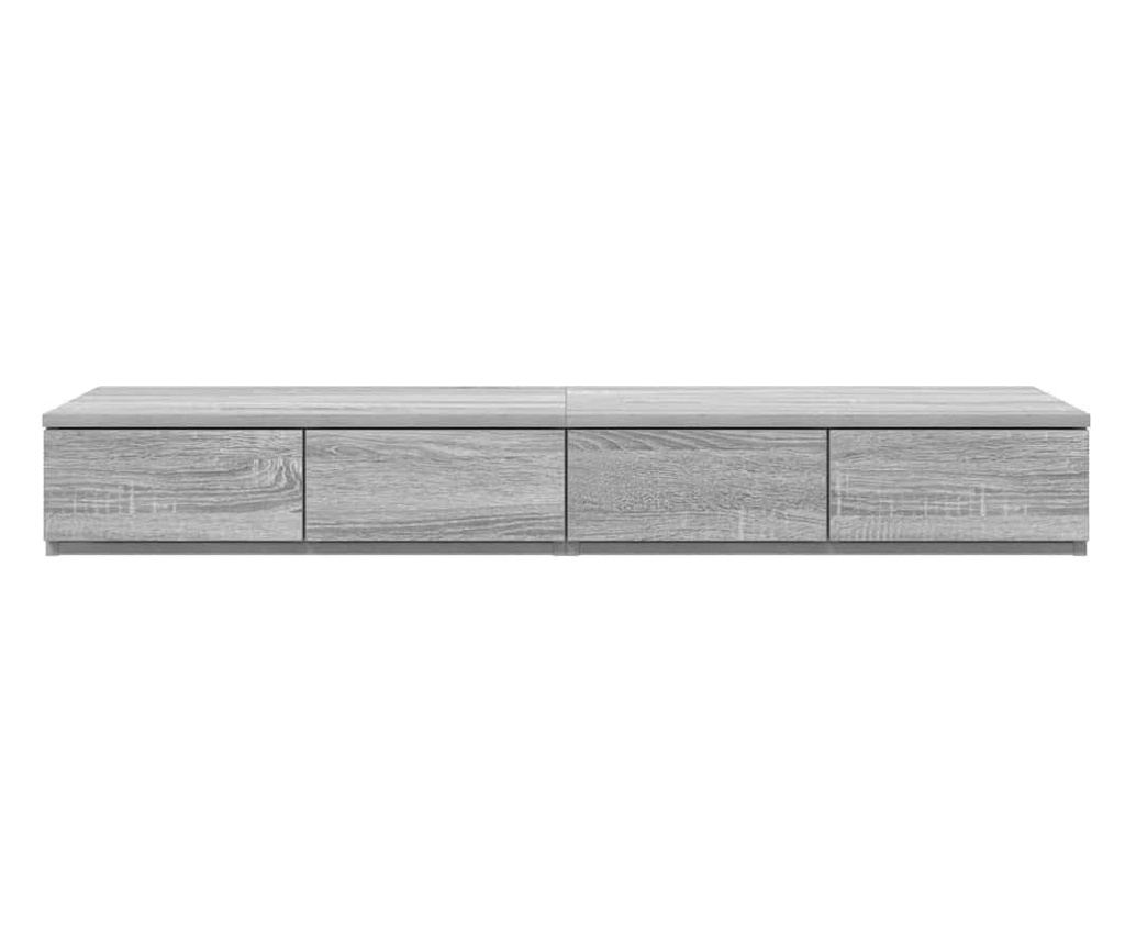 Ladica za krevet Sonoma Grey 120 x 36,5 x 16,5 cm - 6