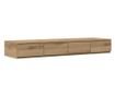 Noćni ormarić s ladicama, Artisan Oak, 120 x 36.5 x 16.5 cm thumbnail 1