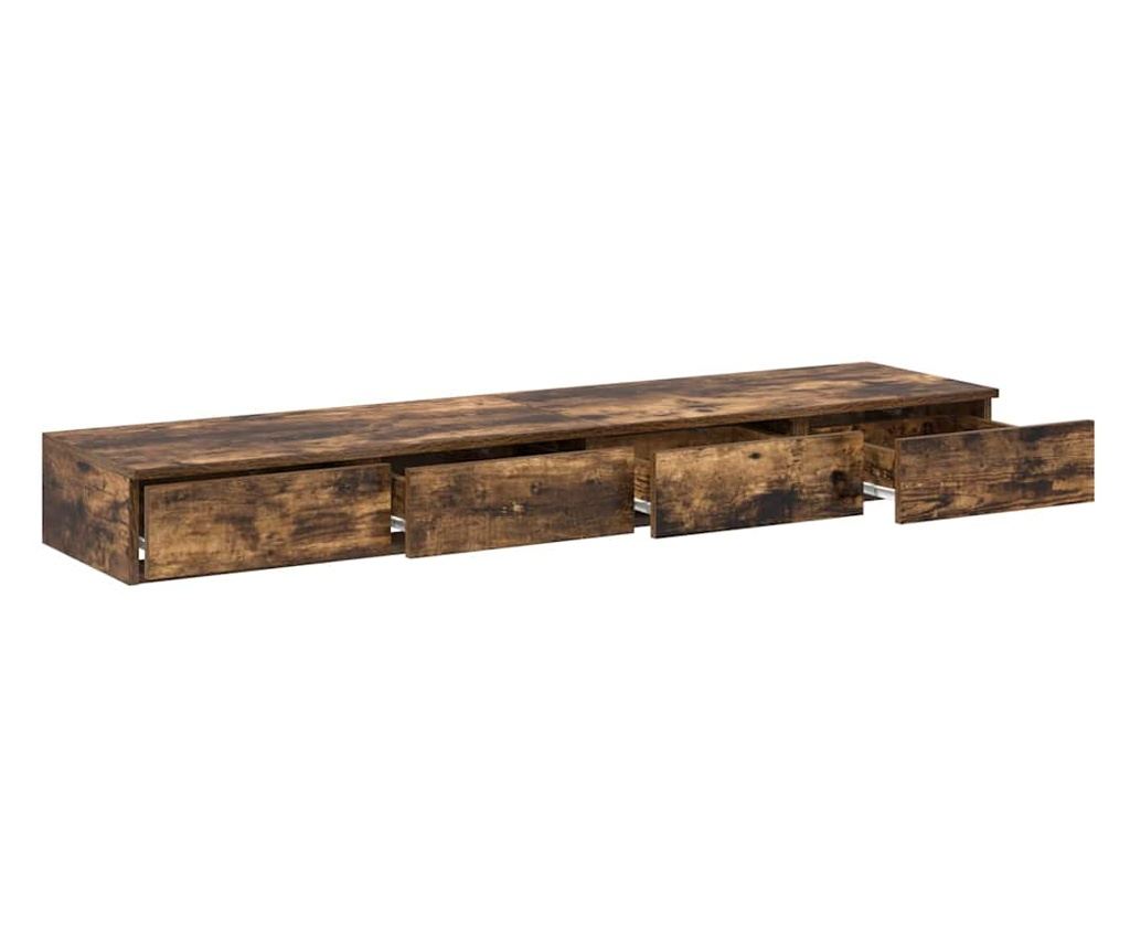 Ladica za krevet Smoked Oak 135 X 36.5 X 16.5 cm - 5
