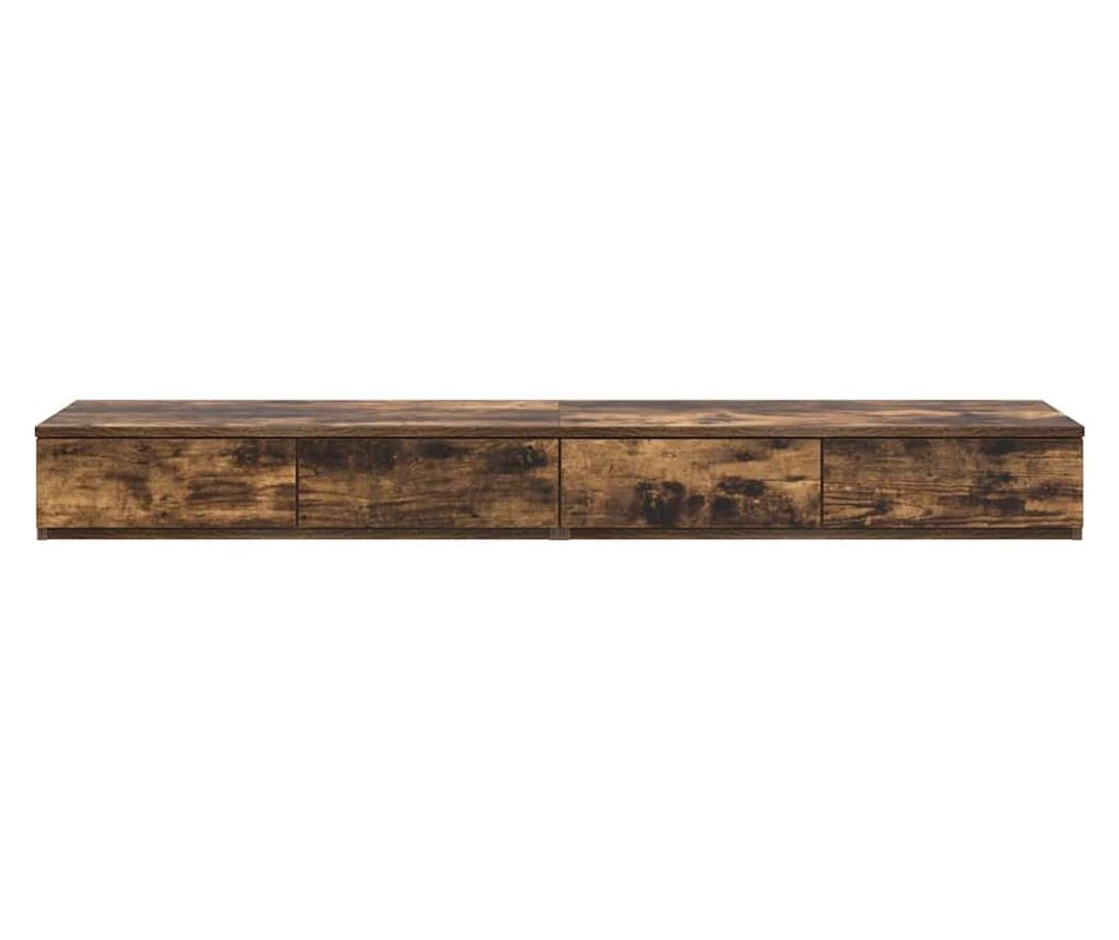 Ladica za krevet Smoked Oak 135 X 36.5 X 16.5 cm - 6