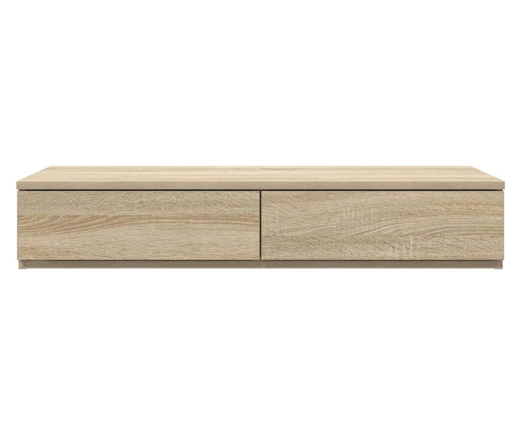 Noćni ormarić s ladicom Sonoma hrast 75 x 36.5 x 16.5 cm - 6