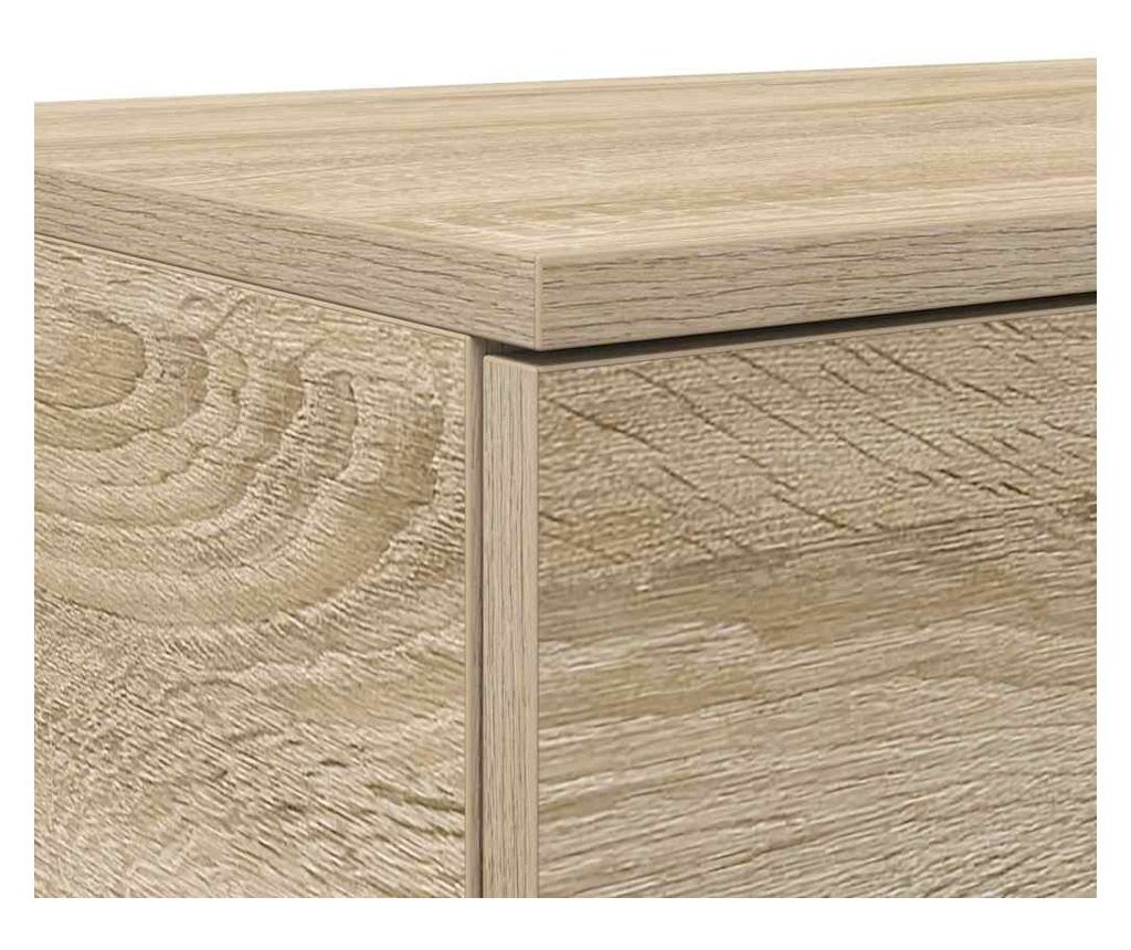 Noćni ormarić s ladicom Sonoma hrast 75 x 36.5 x 16.5 cm - 10