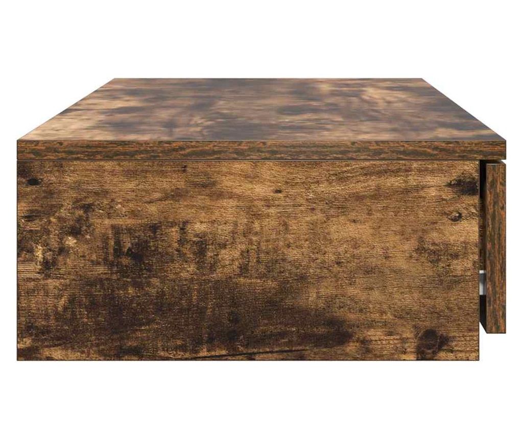 Noćni ormarić s ladicom Smoked Oak 75 X 36.5 X 16.5 Cm - 7