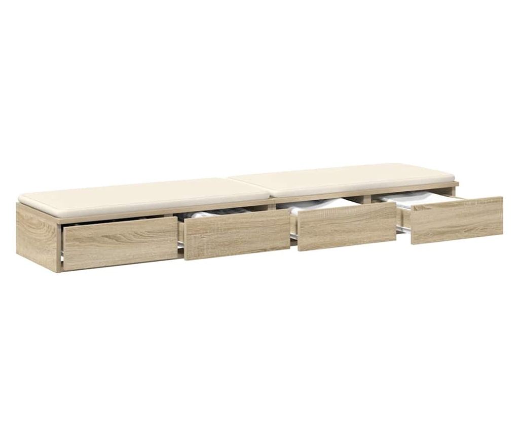 Ladica za krevet Sonoma Oak 135 x 36.5 x 16.5 cm - 3