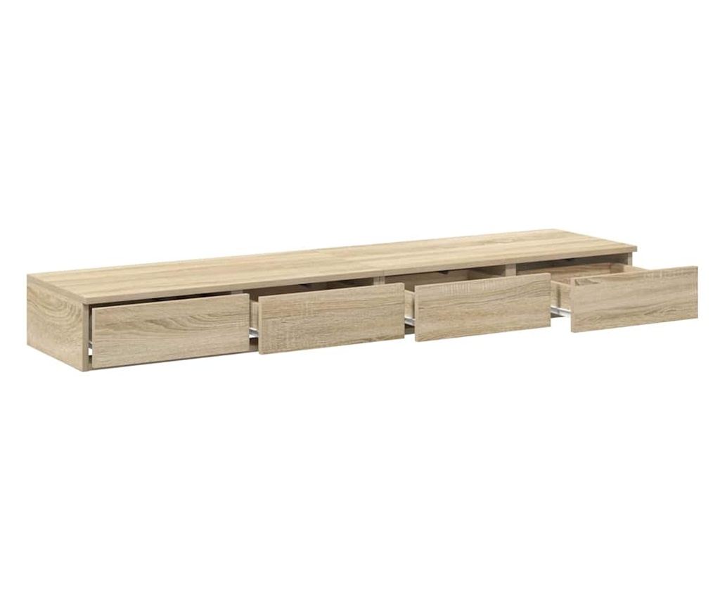 Ladica za krevet Sonoma Oak 135 x 36.5 x 16.5 cm - 5