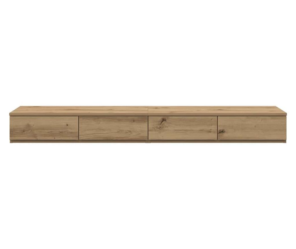 Ladica za krevet Artisan Oak 135 X 36.5 X 16.5 cm - 6