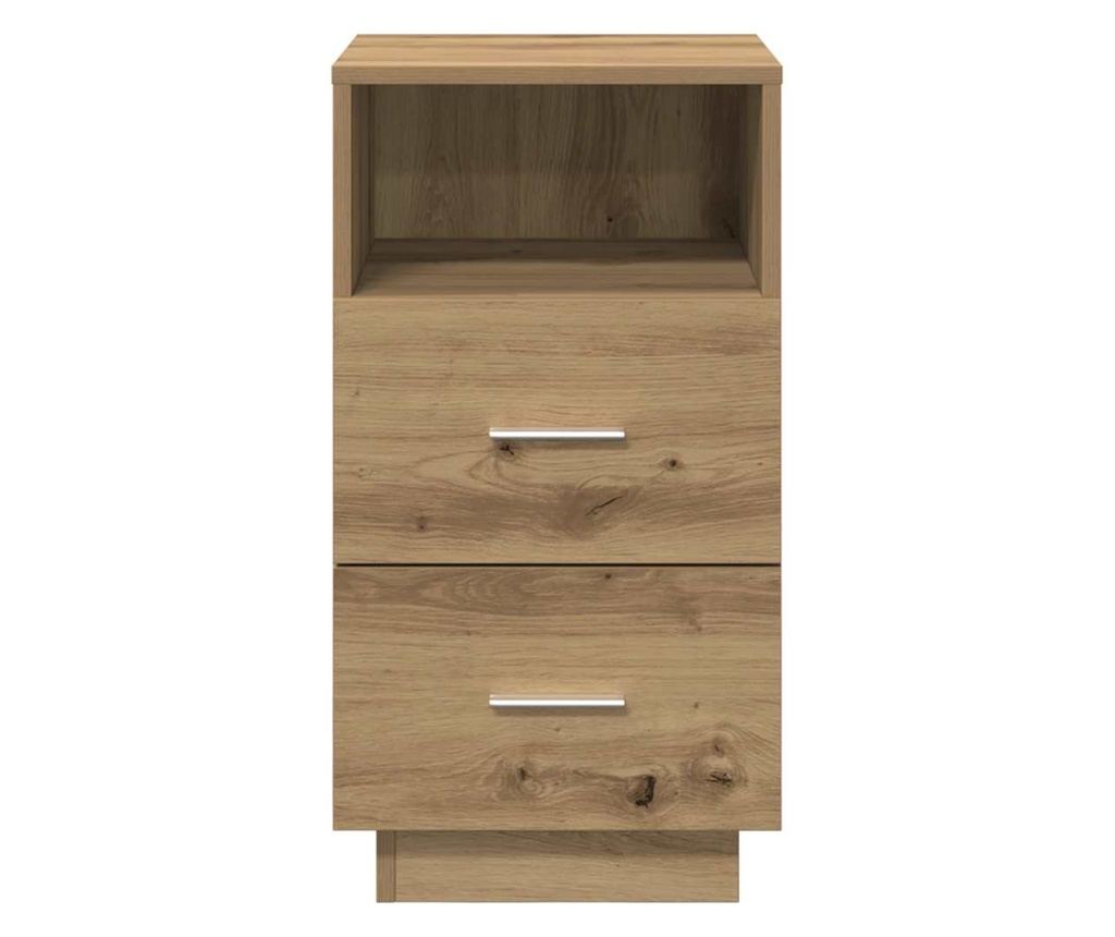 Noćni ormarić s 2 ladice Artisan Oak 36x36x68 cm - 4