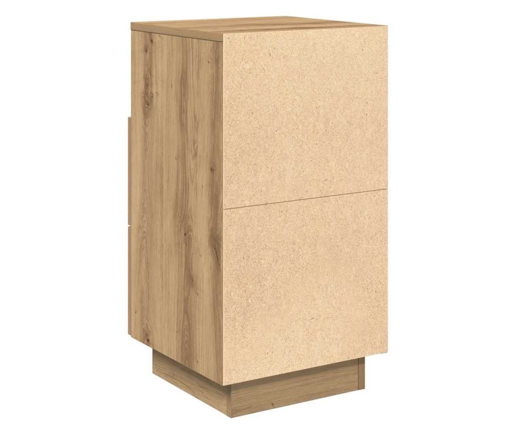 Noćni ormarić s 2 ladice Artisan Oak 36x36x68 cm - 7