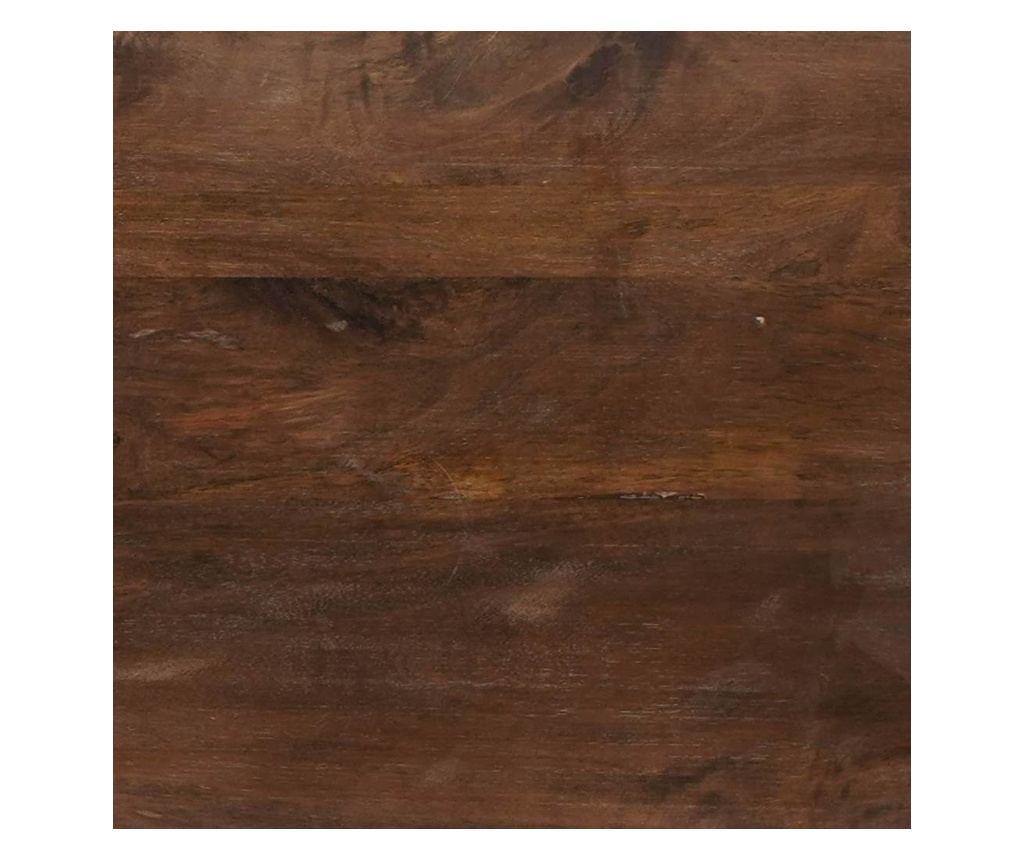Noćni ormarić Chestnut 50 X 33 X 60 Cm od punog drveta manga - 10