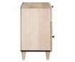 Bež noćni ormarić s ladicom 50 x 33 x 60 cm od masivnog drva manga thumbnail 4