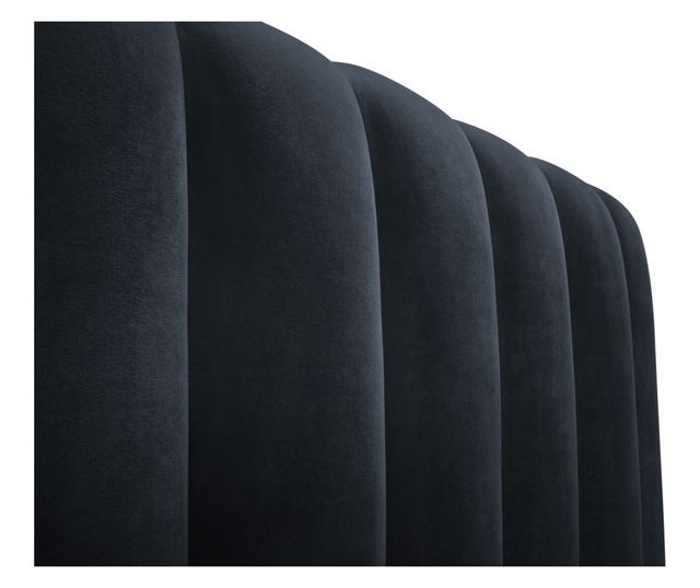 Łóżko Micadoni Home, Kelp, Ciemnoniebieski