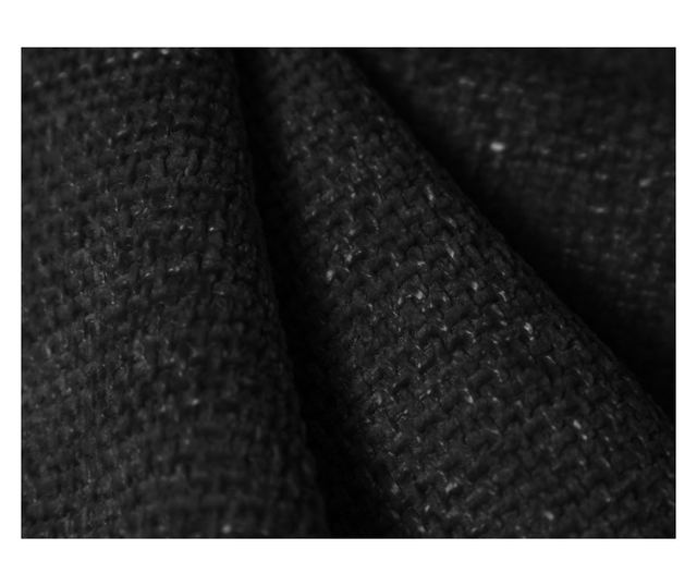 Ъглов диван с U-образна форма от Cosmopolitan Design, Arendal, черен