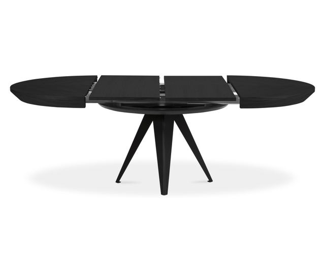 Разтегателна маса Windsor & Co, Magnus, цвят черен дъб