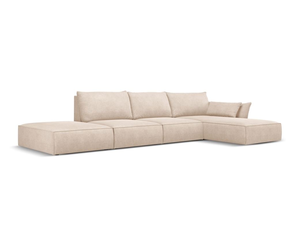 Sarokülőgarnitúra Mazzini 840211, Vanda, bézs, 85x171x364 cm - 3