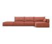 Sarokkanapé Mazzini 840211, Vanda, Terracotta, 85x171x364 cm thumbnail 2
